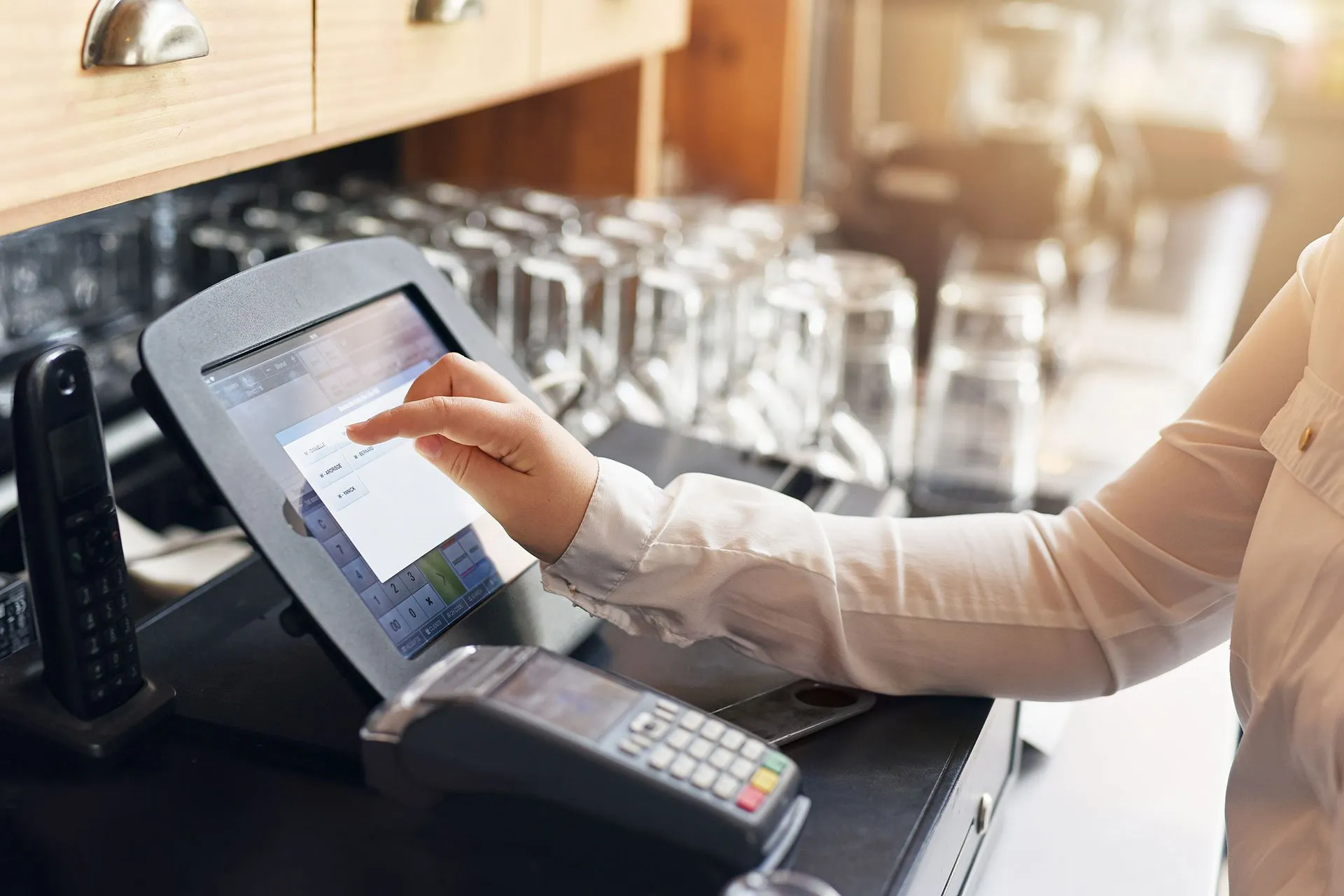 Registratore di cassa touchscreen